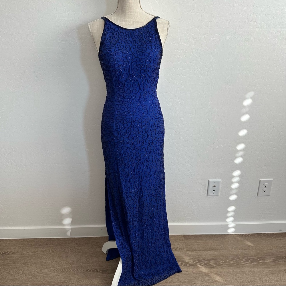 Andretta Donatello Blue Dress